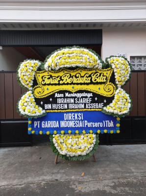 Papan Bunga Duka di Lahomi