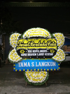 Papan Bunga Duka di Lahomi