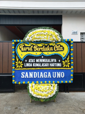 Papan Bunga Duka di Lahomi