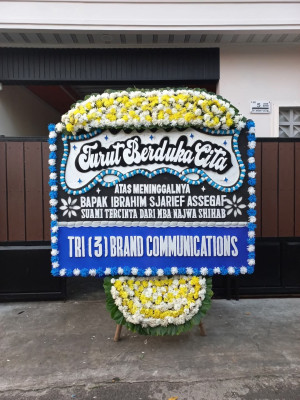 Papan Bunga Duka di Lahomi